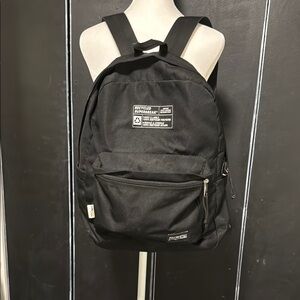 Recycled Black Backpack